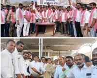 వేములవాడలో గులాబీ సంబరం ఘనంగా కేసీఆర్ జన్మదిన వేడుకలు.