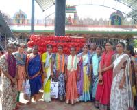 మానసా దేవి అమ్మవారికి మొక్కులు చెల్లించుకున్న మొలంగూర్ మహిళలు 