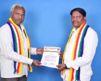 ఏఐడీఏసి జిల్లా అధ్యక్షుడిగా గౌరిశెట్టి రాజయ్య  