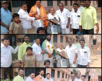 హుజూర్నగర్ మున్సిపల్ చైర్మన్, కౌన్సిలర్లకు దివ్యాంగుల ఘన సన్మానం