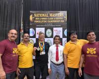 జాతీయ స్థాయిలో నాలుగు రజత పతకాలు
