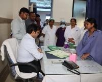 మాతా-శిశు ఆరోగ్య కేంద్రాన్ని కలెక్టర్ ఆకస్మిక తనిఖీ 