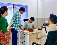 డిజిటల్ పోలీసింగ్‌పై ఎస్పీ రోహిత్ రాజు సమీక్ష