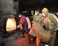 63 కిలోల గంజాయిని బూడిద చేసిన పోలీసులు