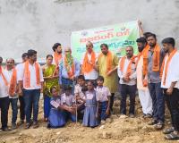 భజరంగ్ దళ్ ఆధ్వర్యంలో మొక్కలు నాటే కార్యక్రమం