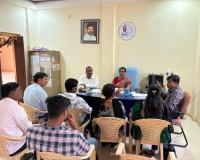 మండల స్థాయి అధికారులతో ఎంపీడీవో సమావేశం
