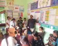 చీమలపాడు సబ్ సెంటర్లో గర్భిణీ స్త్రీల వైద్య శిబిరం నిర్వహణ