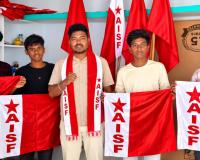 ఢిల్లీలో విద్యార్థులపై చేసిన లాటిచార్జిని ఖండిస్తూ అచ్చంపేటలో ఏఐఎస్ఎఫ్ నిరసన