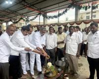 రాష్ట్రంలో  వర్షాలు కురవాలని వరుణ యాగం