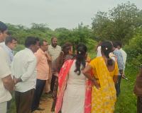 పోసానిపల్లిలో 'జలసిరి' పనుల పరిశీలన