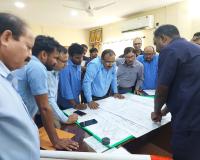పీవీకే-5 ఇంక్లైన్‌లో ఉద్యోగులతో జీఎం వెంకటరమణ పరిచయ సమావేశం..