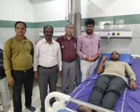 శ్రీ సంజీవని ఆసుపత్రి వార్షికోత్సవం సందర్భంగా రక్తదాన శిబిరం