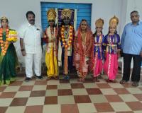 శ్రీ విజయ సాయి ఉన్నత పాఠశాలలో తెలుగు భాష ప్రదర్శన.