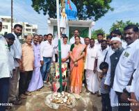 కాంగ్రెస్ పార్టీ ఆధ్వర్యంలో స్వాతంత్ర్య దినోత్సవ వేడుకలు