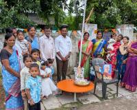 2వ వార్డు అంగన్వాడిలో ఘనంగా స్వాతంత్ర్య దినోత్సవ వేడుకలు