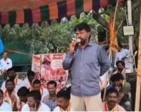 పండుగ సాయన్న విగ్రహం పునఃప్రతిష్టచే వరకు శాంతియుత పోరాటం