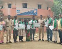 ప్రపంచ ఆదివాసీ దినోత్సవ  కరపత్రాల విడుదల