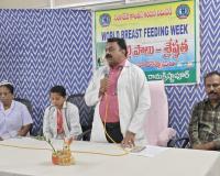 ఏరియా ఆస్పత్రిలో తల్లిపాలపై అవగాహన
