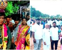 భక్తిశ్రద్ధలతో మార్మోగిన సర్దార్ నగర్.. అంగరంగ వైభవంగా సరోజినీ మాత బోనాలు