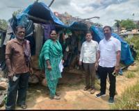 నిరుపేద కు ఇందిరమ్మ ఇల్లు  మంజూరు. ఎంపీడీవో ఆనంద్.