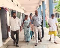 మైనార్టీస్ రెసిడెన్షియల్ వెల్ఫేర్ హాస్టల్  ను తనిఖీ చేసిన కమిషనర్. 