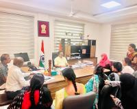 కె.జి.బి.వి పనుల పురోగతిపై సమీక్ష 