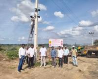 హైవే రోడ్డుపై సీసీ కెమెరా ఏర్పాటు
