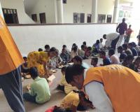పుట్టినరోజు సందర్భంగా అన్నప్రసాద కార్యక్రమం