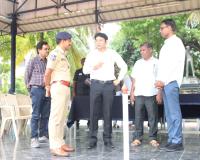 ఆగస్టు 15 వేడుకల ఏర్పాట్లను పర్యవేక్షించిన ఇన్‌చార్జ్ కలెక్టర్, పోలీస్ కమిషనర్