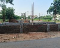 ప్రభుత్వ స్థలంలో అక్రమంగా ఇంటి నిర్మాణం