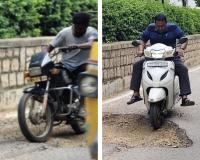 ప్రమాదకరంగా మారిన జాలిగామ బైపాస్ రోడ్డు