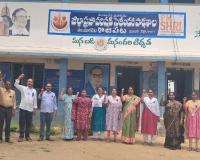 పాత పెన్షన్ కోసం నల్ల బ్యాడ్జీలతో నిరసన - ములుగు