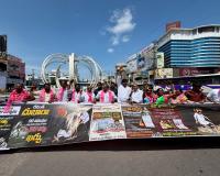 తెలంగాణ చౌక్ లో 420 హామీల ఫ్లెక్సీతో గంగుల సంచలనం 