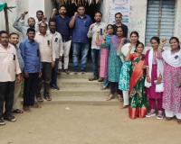 సమస్యల పరిష్కారం కోసం ఆందోళన