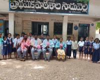 గురువులకు విద్యార్థుల ఘన సన్మానం