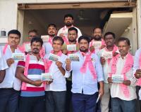కాంగ్రెస్ వైఫల్యాలపై దామరకుంటలో బీఆర్‌ఎస్ వినూత్న నిరసన