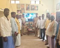 సరంపల్లి లో 7 సిసి కెమారాలు ప్రారంభించిన రూరల్ సీఐ శ్రీధర్ గౌడ్