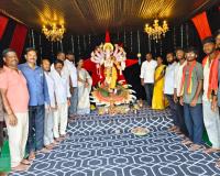 13వ వార్డులో వినాయక మండపాన్ని దర్శించిన మున్సిపల్ చైర్‌పర్సన్