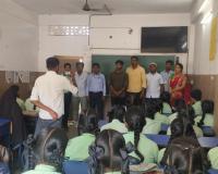 బిట్స్ పాఠశాలలో బాలికలకు సోషల్ మీడియా సురక్షిత వినియోగంపై అవగాహన సదస్సు.