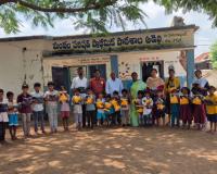 ​పాఠశాల అభివృద్ధికి సర్పంచ్ సహకారం అభినందనీయం