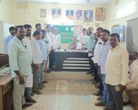  సాలార్ నగర్ రైతులు భూ భారతి  సర్వే కోసం తాసిల్దార్ కు వినతి పత్రం అందజేత.