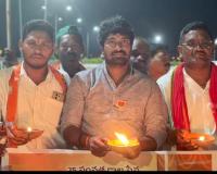 మంచిర్యాల బిజెపి ఆధ్వర్యంలో దీపోత్సవం 