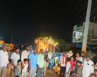 బిజినపల్లి లో పురాతన పద్ధతిలో వినాయక నిమజ్జనం  వేడుకలు