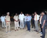 బోధన్ లో పసుపు వాగు వద్ద గణేష్ నిమజ్జన బందోబస్తు