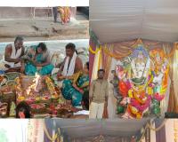 గణపయ్యకు ఘనంగా హోమం.. అన్నప్రసాదం పంపిణీ