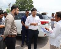 పుష్కరాలకు వచ్చే భక్తులకు అన్ని సదుపాయాలు కల్పించాలి: జిల్లా కలెక్టర్ భవేశ్ మిశ్రా.