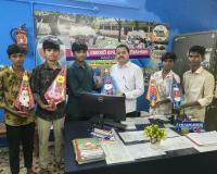 జిల్లాస్థాయిలో తృతీయ బహుమతి పొందిన 