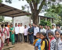 మధ్యాహ్న భోజన పథకాన్ని తనిఖీ చేసిన డి.ఇ.ఓ కె.రాము