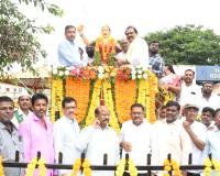 రిమ్స్ ఆసుపత్రి వద్ద చాకలి ఐలమ్మ జయంతి వేడుకలు 