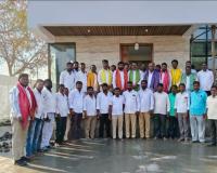 రొయ్యపల్లి గ్రామ సర్పంచ్ అంతారం పోచ గౌడ్ ఘనంగా జన్మదిన వేడుకలు
